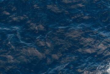 Beautiful photo of the sea waves