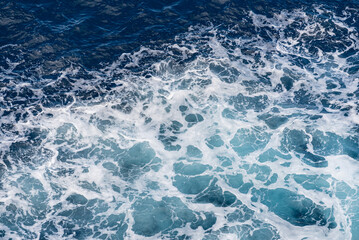 Beautiful photo of the sea waves