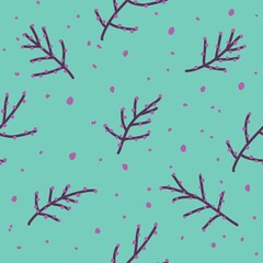 seamless pattern with hearts