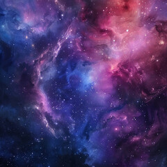Fototapeta premium Celestial Nebulae Enigmatic Space Wallpaper