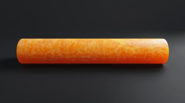 3D realistic image of a pool noodle, clean lighting, isolated on background