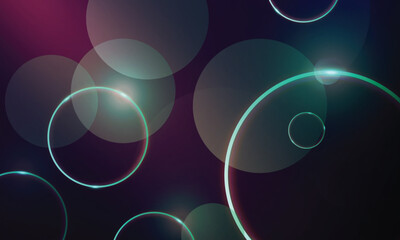 Circular geometric background.