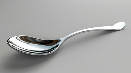3D realistic image of a spoon rest, clean lighting, isolated on background - obrazy, fototapety, plakaty