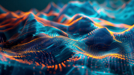 Digital Topography: An Abstract Data Landscape