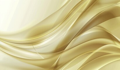 Gold Waves Background Vector
