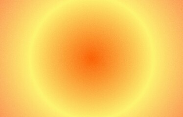 Fototapeta premium glowing orange yellow luxury gradient , grainy noise grungy spray texture color gradient rough abstract retro vibe background shine bright light and glow , template empty space