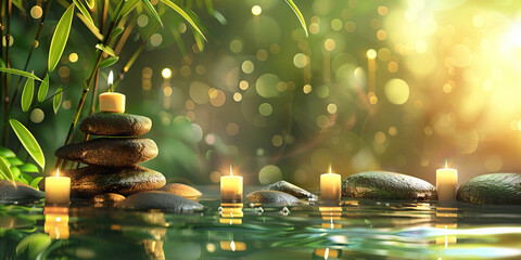 Holistic Healing Center: Clean Background with Earthy Brown and Green Shades, Conveying Holistic Wellness