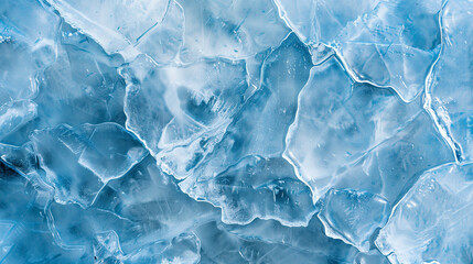 Obraz premium Abstract Light Blue Ice-Like Texture