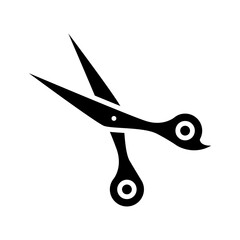 Hair scissors icon. Icon about barbershop