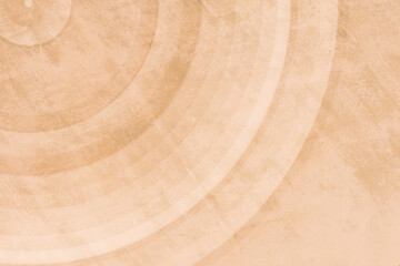 Grunge light beige background with semi-oval lines.