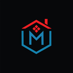 Letter M logo icon design template