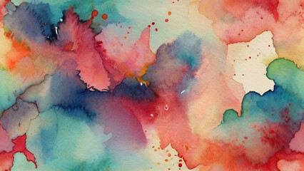 Beauty of watercolor texture design