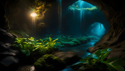 fantasy cave
