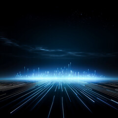 background with lots spots, abstract technology background, abstract light background, abstract binary code,  