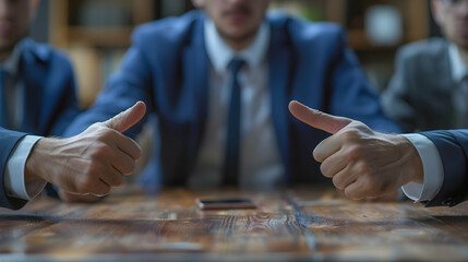 Photo realistic Conflict Resolution Specialist conducting a session to solve interpersonal team issues   Professional Conflict Resolution Expert assisting with team conflicts