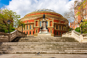 Royal Albert Hall building in London, UK
