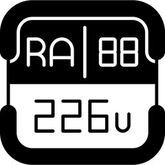 Radium Periodic Table Element Icon