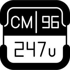 Curium Periodic Table Element Icon