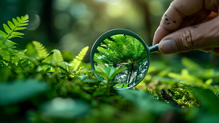 Global Environmental Compliance Assessment by Environmental Consultant on Business Trip   Stock Photo