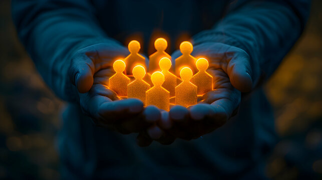 Photo realistic illustration of a Risk Communication Specialist creating awareness campaigns to educate the public on potential risks and preventive measures