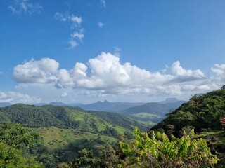 mountains and clouds in the colombian tropical jungle 2022
