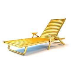 Sun lounger gold