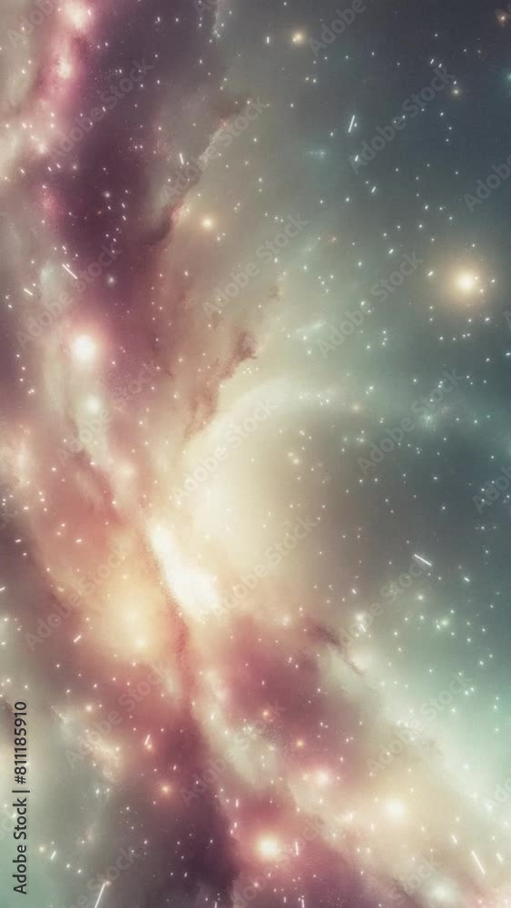 Wall mural cosmic background. flight to the galaxy.
