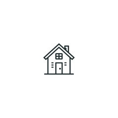 Real Estate Logo. Construction Architecture Building Logo Design Template Element