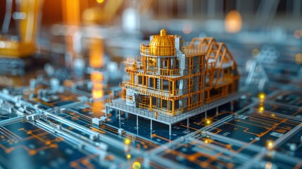 Visionary Architects, Virtual Realities: A Comprehensive 3D Journey into Modern Building Dreams and Urban Transformation