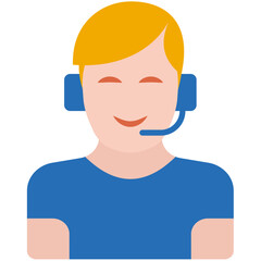 Customer Support Colored Icon Pack