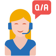 Customer Support Colored Icon Pack