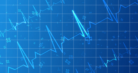 EKG ECG Cardiogram moving healthcare medical bg. Health innovation concept with hexagons biotechnology and chemistry molecules bg. Pharmacy DNA presentation infographic medicine drugs nurse aid.