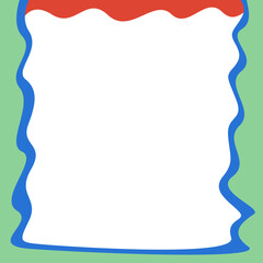 Pop Retro Frame Element