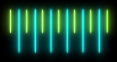 Moving up and down loading like an audio spectrum neon light beam bg. Cyber floor vj loop vibrant spectrum shiny music galaxy concert hall atmosphere abstract podcast broadcasting bg pulse trendy