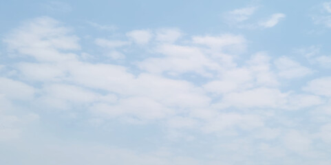 Natural and cloudy fresh blue sky background. Natural sky beautiful blue and white texture background. blue sky with cloud. sky with white clouds as background or texture	