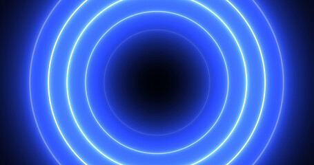 Retro style award show presenting ceremony loading circle bomb bg. Futuristic high technological interface UI UX design swirl big data cyberspace tech curve media flow circulation media footage.