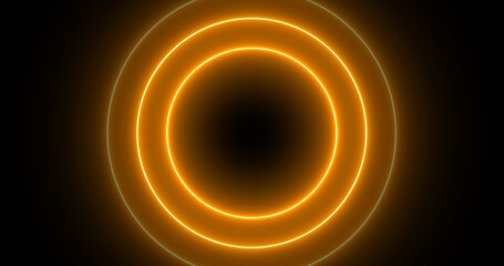 Retro style award show presenting ceremony loading circle bomb bg. Futuristic high technological interface UI UX design swirl big data cyberspace tech curve media flow circulation media footage.