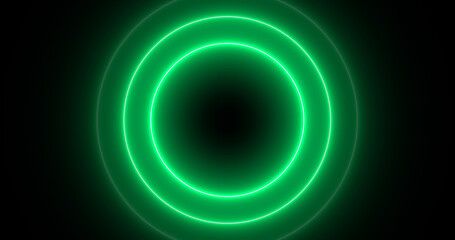 Retro style award show presenting ceremony loading circle bomb bg. Futuristic high technological interface UI UX design swirl big data cyberspace tech curve media flow circulation media footage.