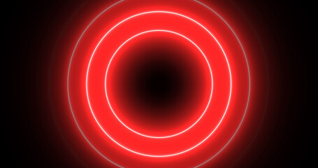 Retro style award show presenting ceremony loading circle bomb bg. Futuristic high technological interface UI UX design swirl big data cyberspace tech curve media flow circulation media footage.