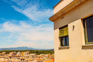 View over spanish city