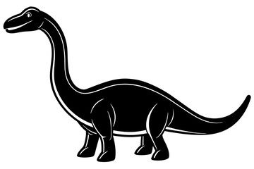 Dinosaur vector silhouette