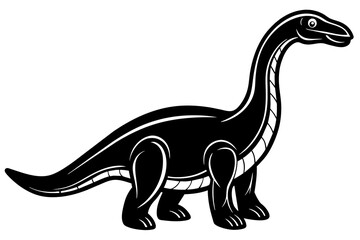 Dinosaur vector silhouette