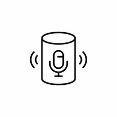 voice assistant speaker audio icon