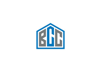 BCC initial Logo Design with Creative Modern vector iicon template