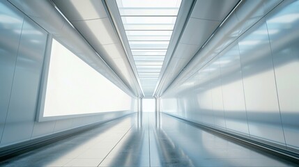 Obraz premium Blank outdoor billboard mockup template for placeholder