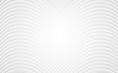 Abstract white wave smooth fluid vector background