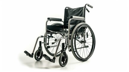  wheelchair with space for medical information