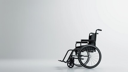  wheelchair with space for medical information