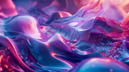 3D Abstract Background hyper realistic 