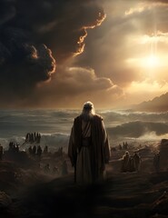 the biblical prophecy about Moses